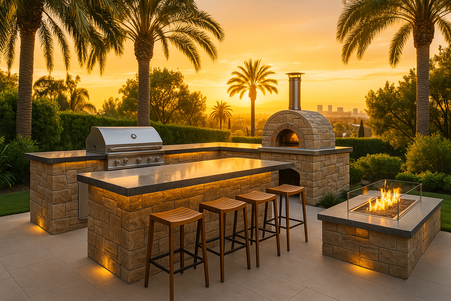 Budgeting for Your Outdoor Kitchen in Beverly Hills: Cost Guide and Tips