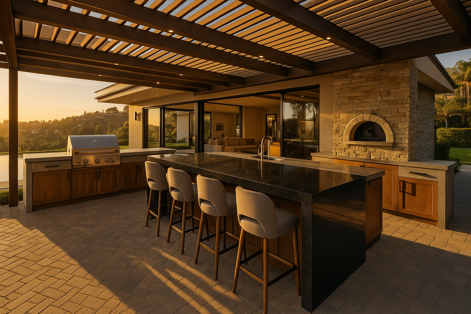 Elevate Your Home with Luxury Outdoor Kitchen Trends in Beverly Hills