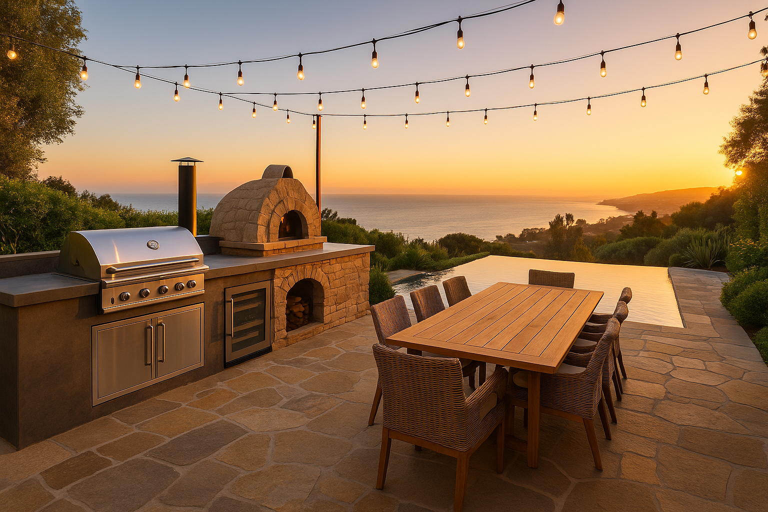 Maximizing Your Home Value: The ROI of Outdoor Kitchens in Pacific Palisades