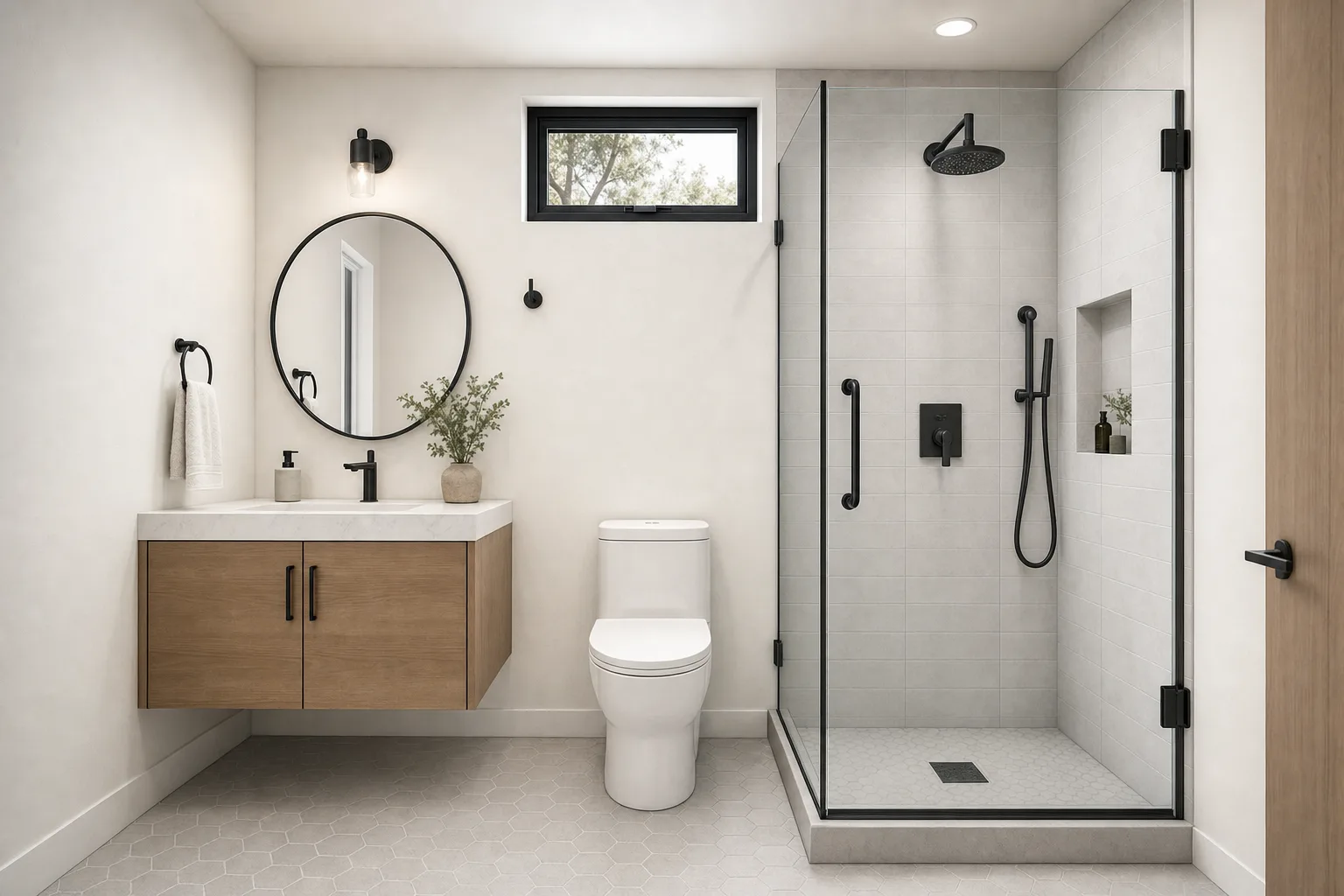 The 1000, bathroom (design concept rendering)