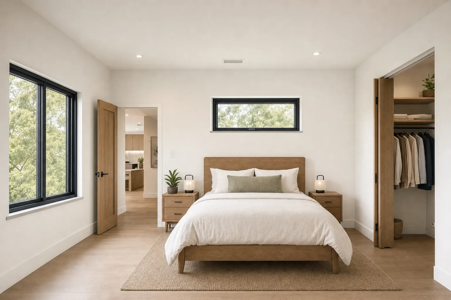 The 1000, bedroom (design concept rendering)