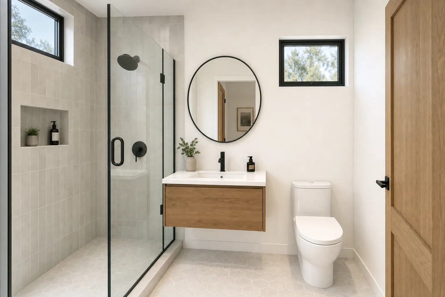The Studio, bathroom (design concept rendering)
