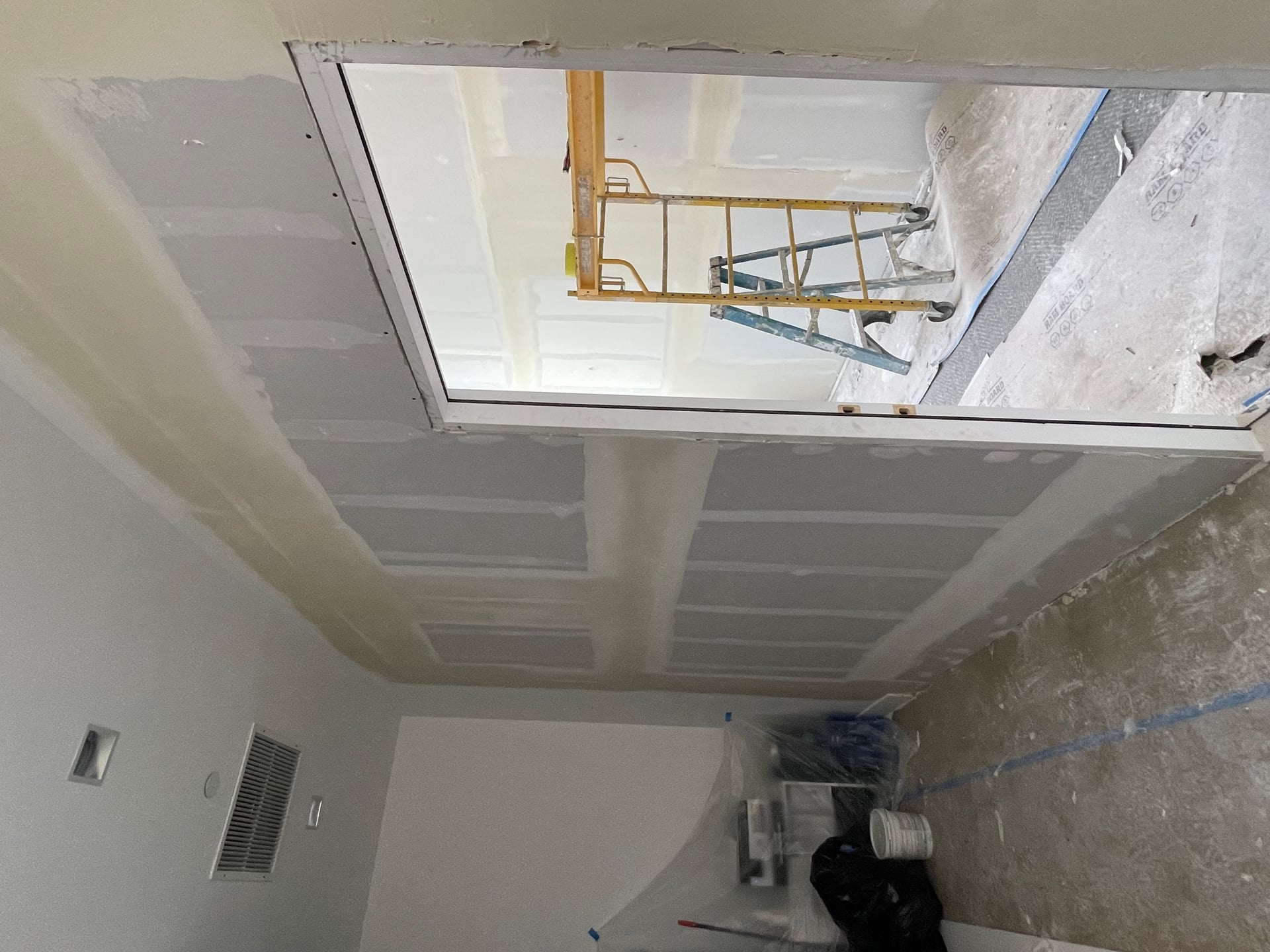 From architectural plan and engineering going through the permitting process to demo framing electrical insulation basically special insulation for the Music school, then Drywall fresh quote of Paint installing new doors and final touches