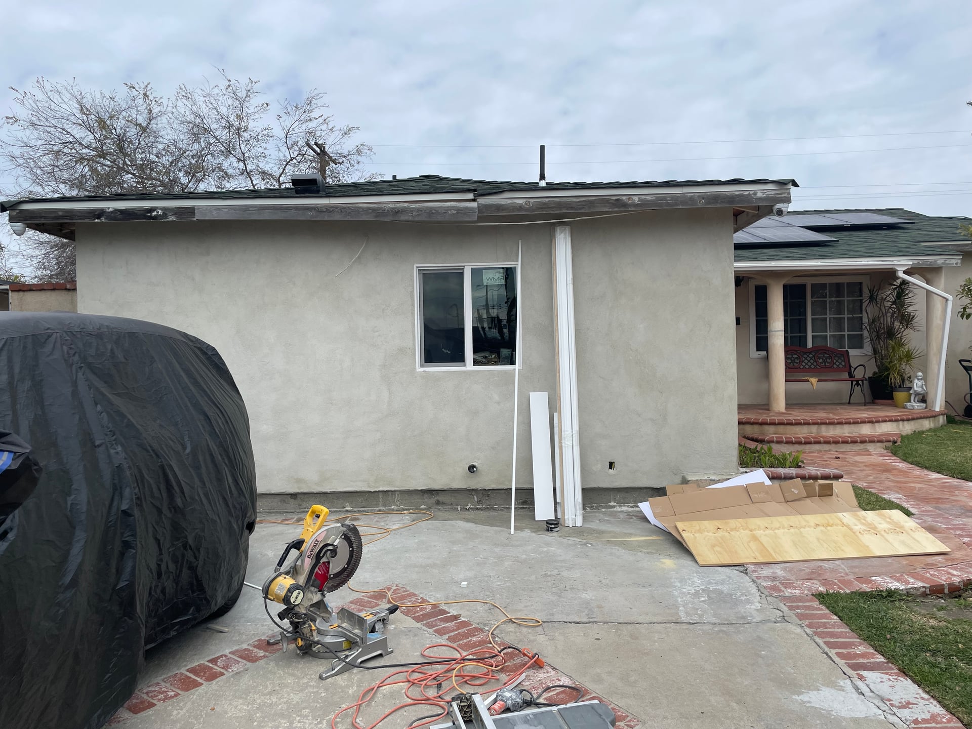 Just passed final inspection, now punch list.
