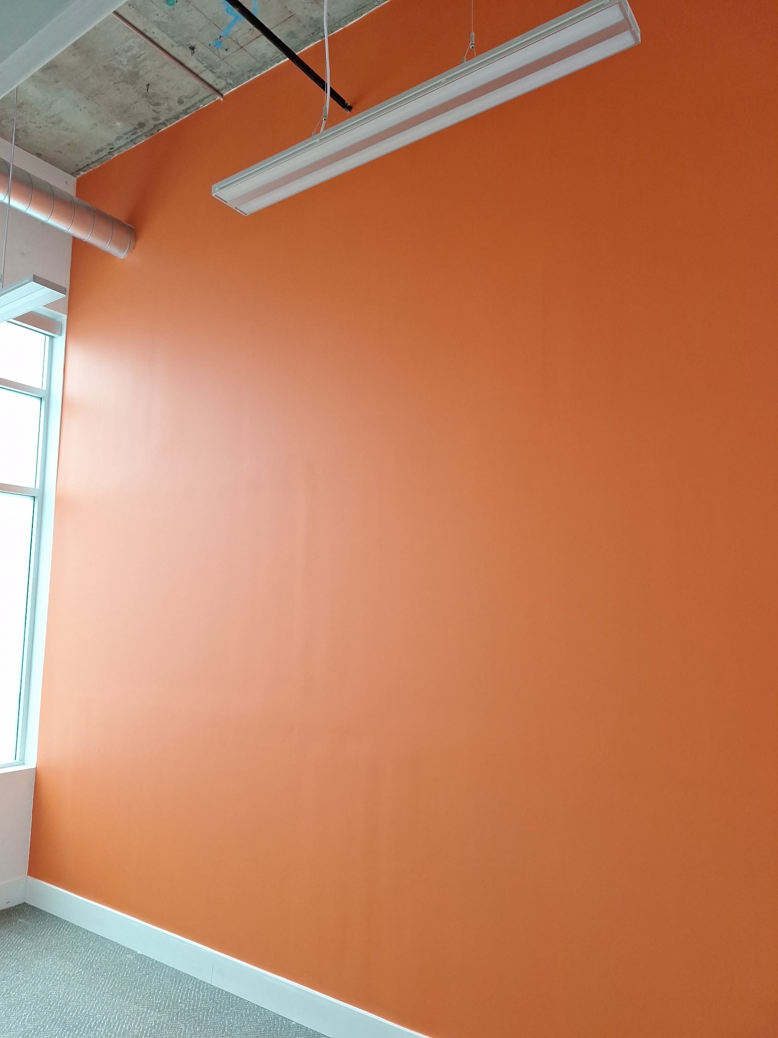 From architectural plan and engineering going through the permitting process to demo framing electrical insulation basically special insulation for the Music school, then Drywall fresh quote of Paint installing new doors and final touches